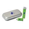 CU2004-PORTABLE CHARGING KIT-Silver/Lime Green